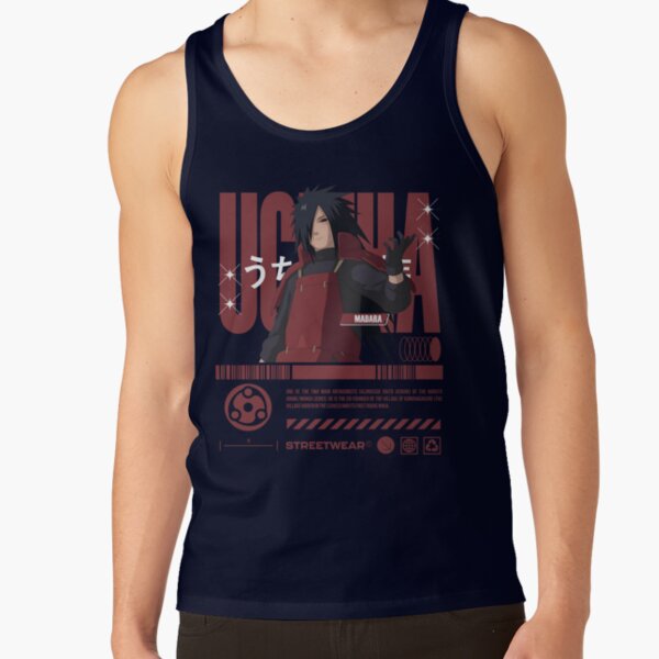 Madara Uchiha Streetwear Tank Top - Image 5