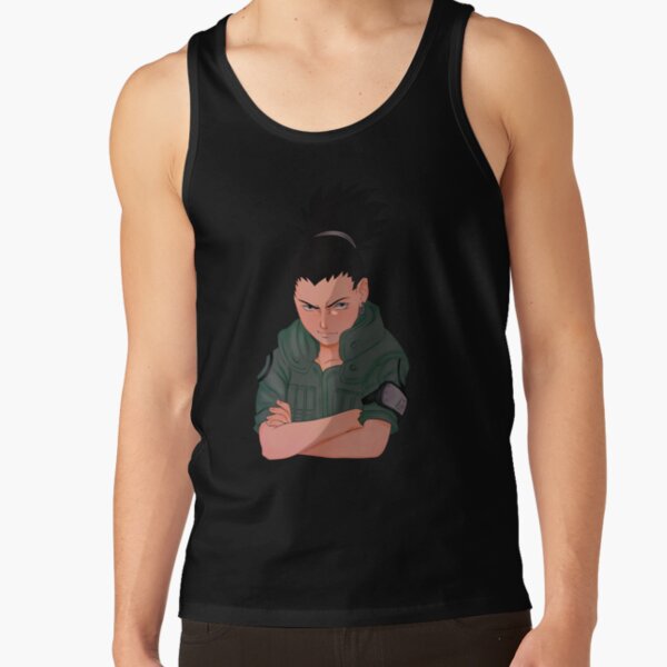Doodle Shadow Ninja Nara Shikamaru Tank Top - Image 2