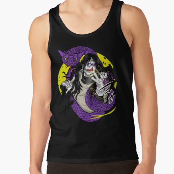 Orochimaru With Snake Tank Top - Image 2