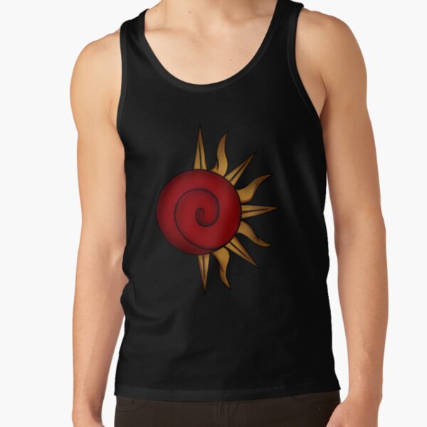 Doodle Sun Uzumaki Tank Top - Image 2