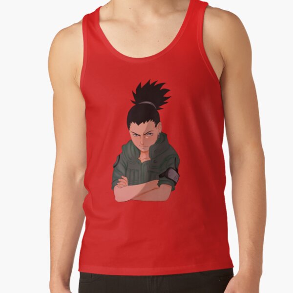 Doodle Shadow Ninja Nara Shikamaru Tank Top - Image 4