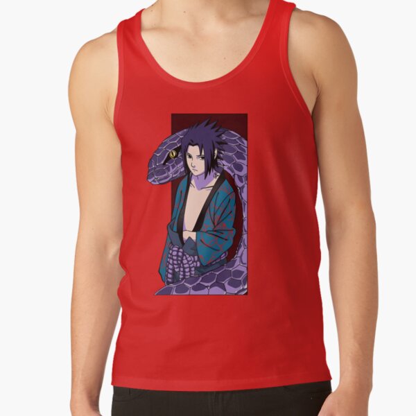 Uchiha Sasuke Tank Top - Image 8