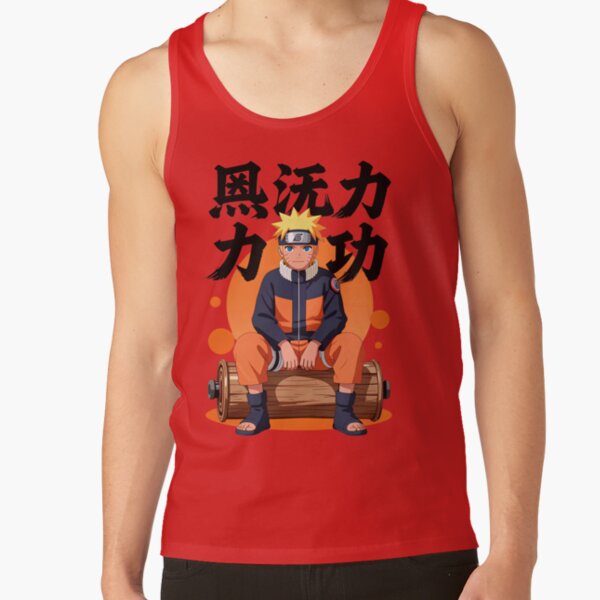 Uzumaki Naruto Sit Tank Top - Image 4