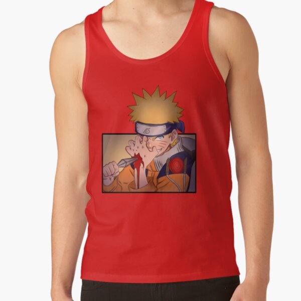 Doodle Uzumaki Naruto Tank Top - Image 4