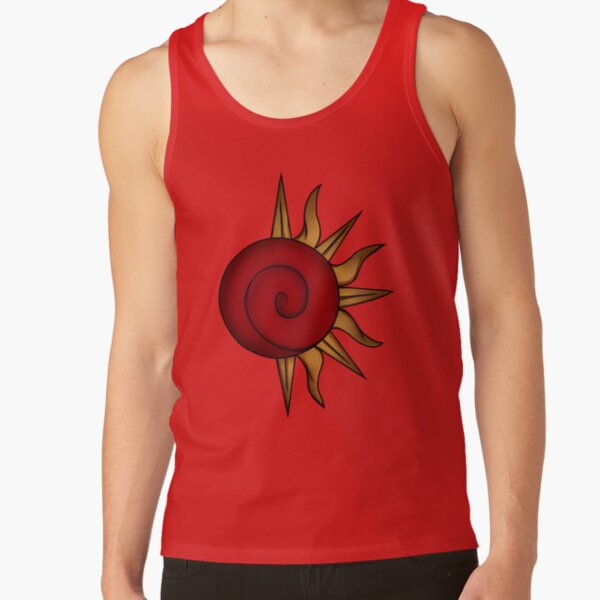 Doodle Sun Uzumaki Tank Top - Image 4