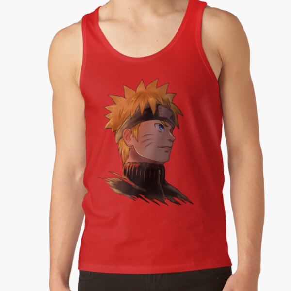 Scribble The Prophecy Uzumaki Naruto Tank Top - Image 4