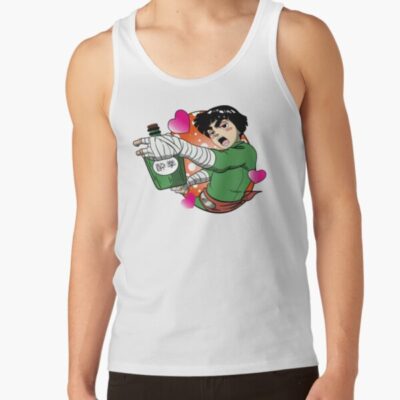 Drunk Ninja Rock Lee Tank Top