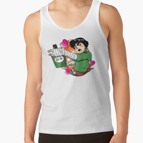 Drunk Ninja Rock Lee Tank Top