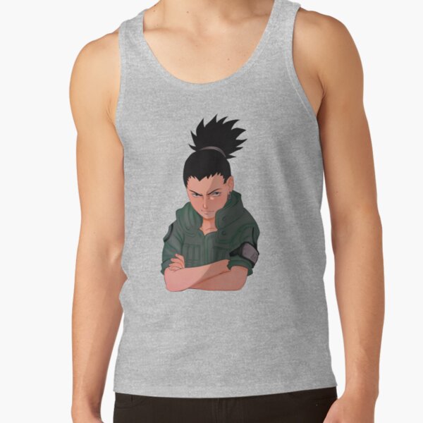 Doodle Shadow Ninja Nara Shikamaru Tank Top - Image 3