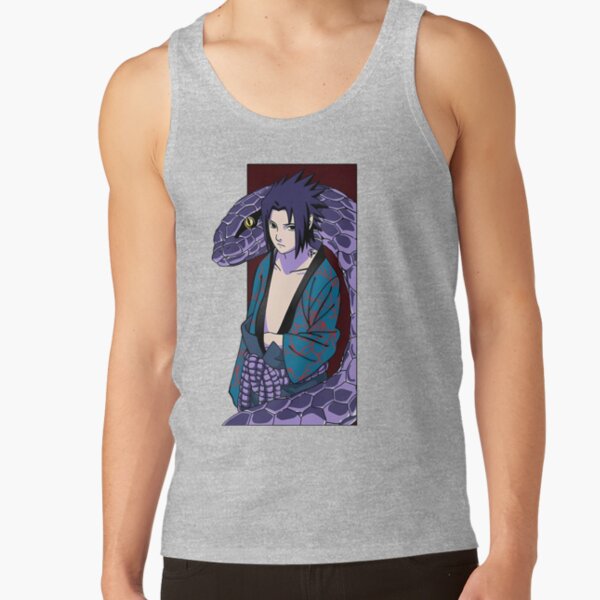 Uchiha Sasuke Tank Top - Image 7
