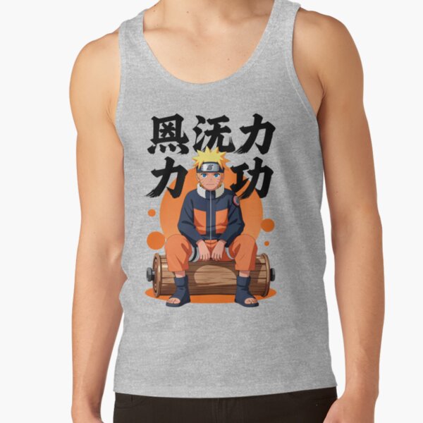 Uzumaki Naruto Sit Tank Top - Image 3