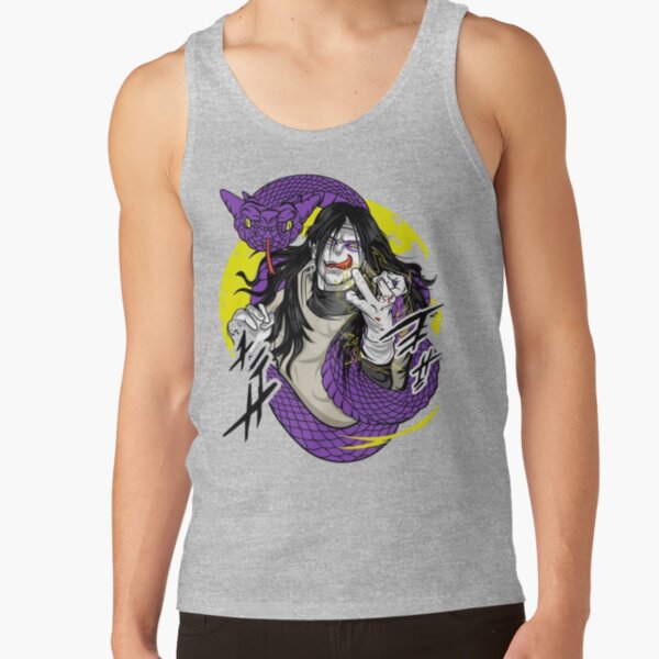 Orochimaru With Snake Tank Top - Image 3