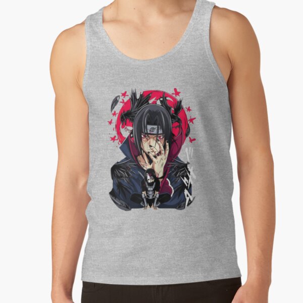 Darkness With Purpose Uchiha Itachi Tank Top - Image 3