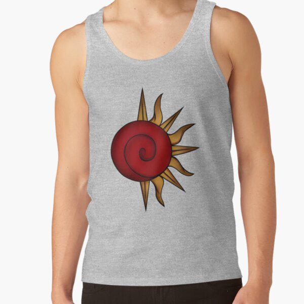 Doodle Sun Uzumaki Tank Top - Image 3