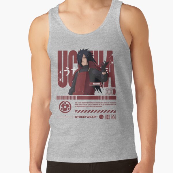 Madara Uchiha Streetwear Tank Top - Image 3
