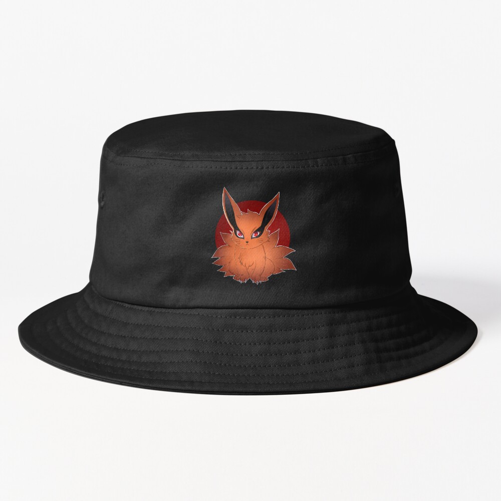 Scribble Cute Kurama Bucket Hat