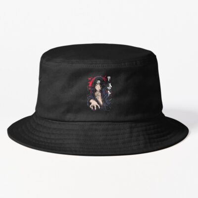 The Cursed Prodigy Consumed By Revenge Itachi Bucket Hat