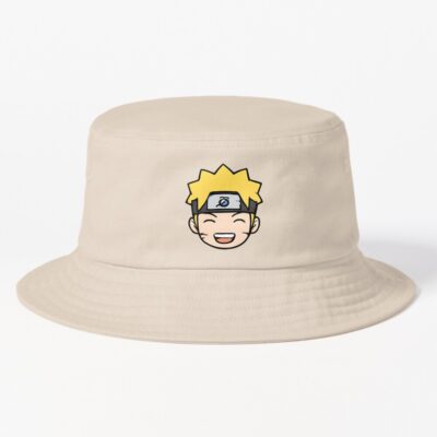 Happy Hero Head Icon Uzumaki Naruto Bucket Hat