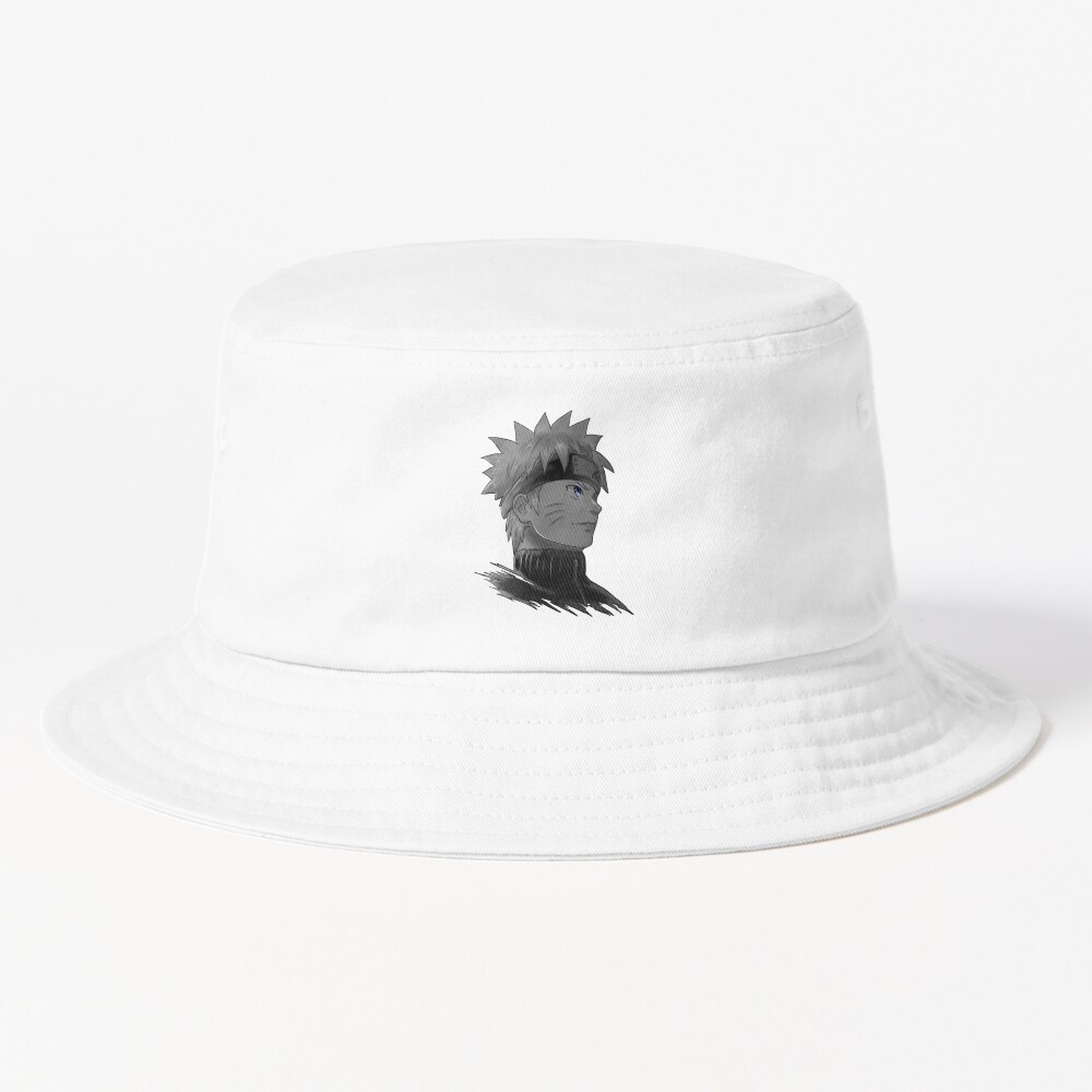 Doodle Blue Eyes Uzumaki Naruto Bucket Hat
