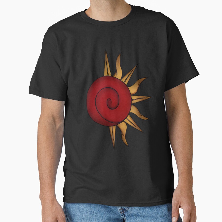 Doodle Sun Uzumaki T-shirt - Image 2