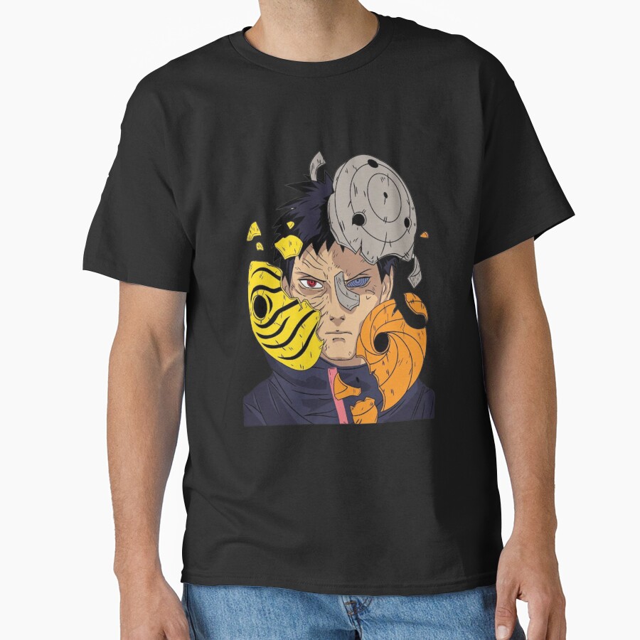 The Masked Villain Uchiha Obito T-shirt - Image 2