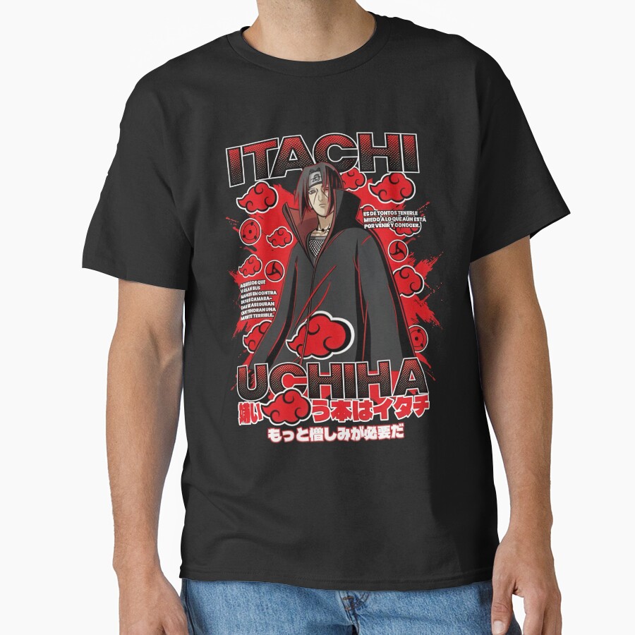 The Fallen Hero Who Chose Darkness Itachi T-shirt - Image 2
