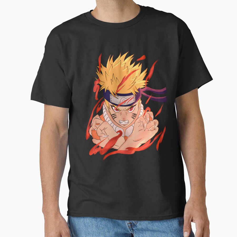 Uzumaki Naruto Angry T-shirt