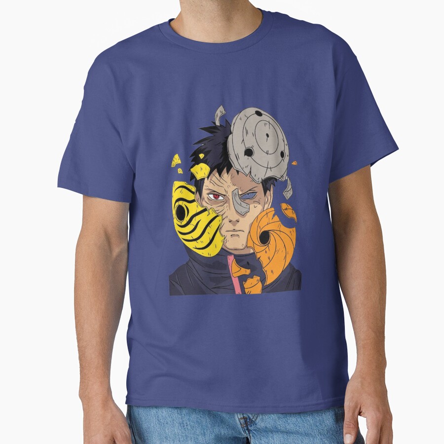 The Masked Villain Uchiha Obito T-shirt - Image 4