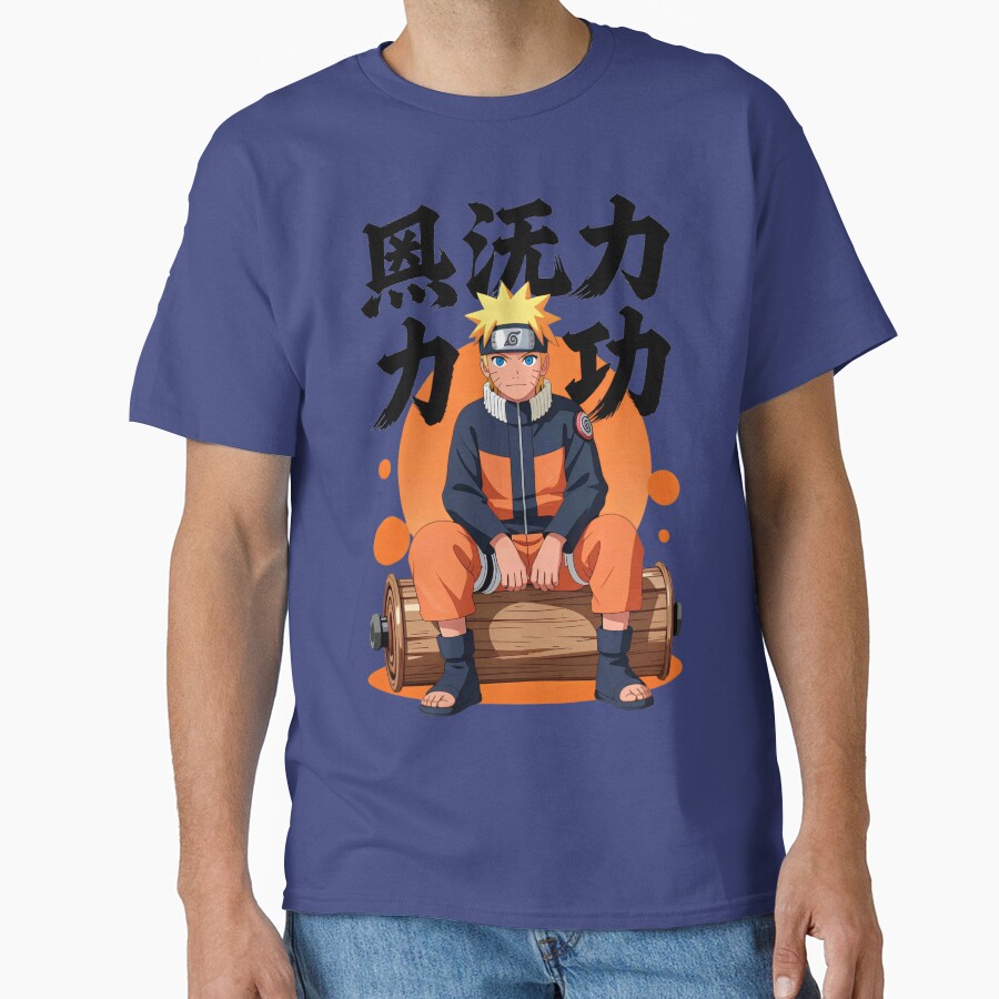 Uzumaki Naruto Sit T-shirt - Image 4