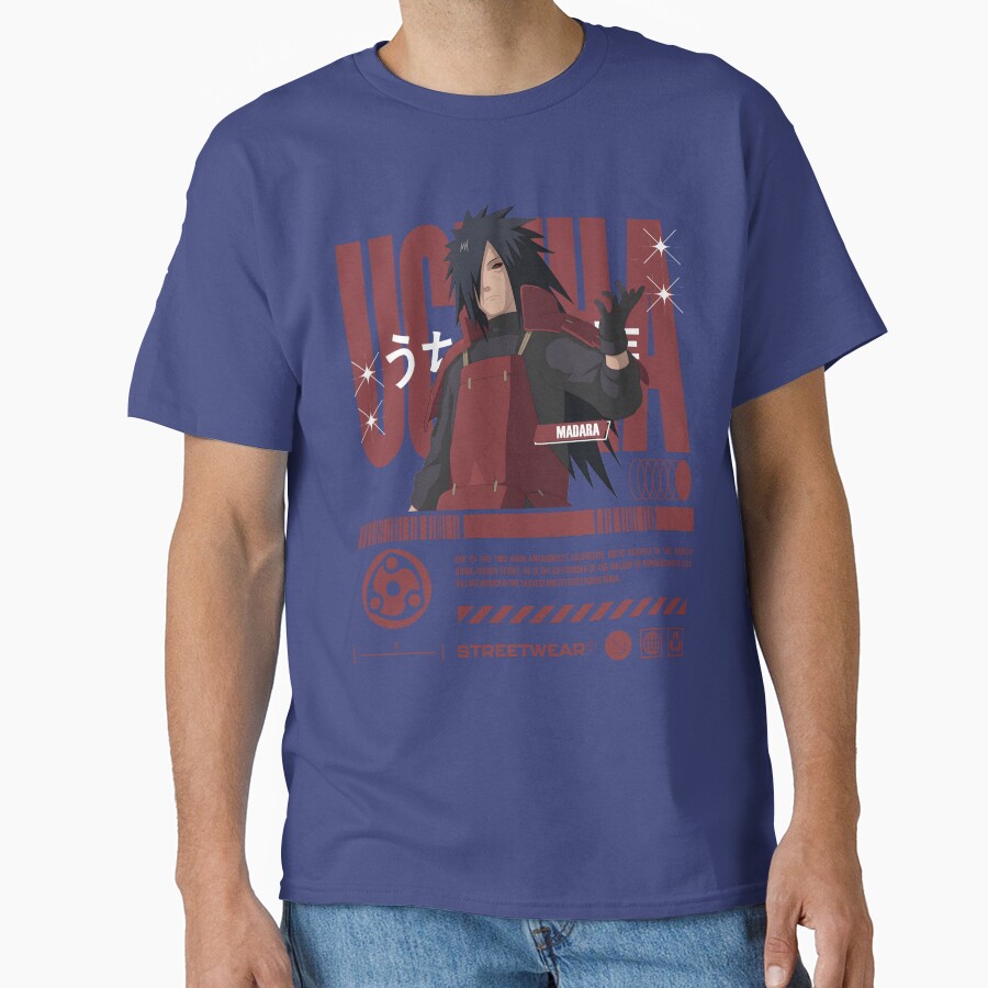 Madara Uchiha Streetwear T-shirt - Image 4