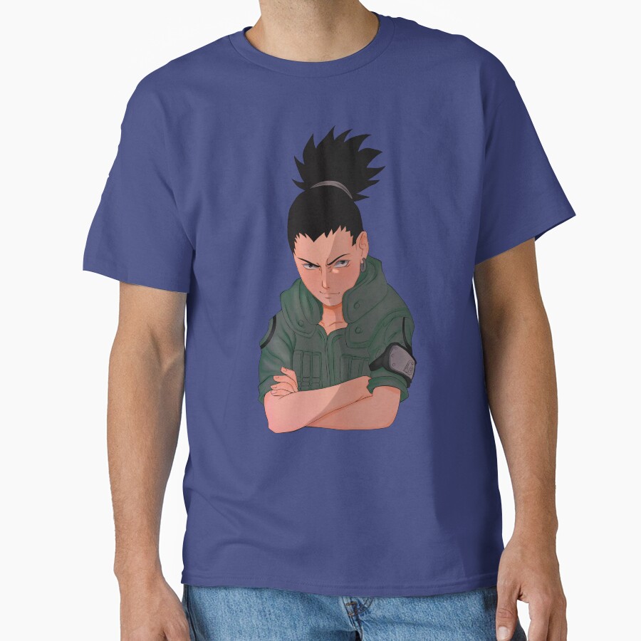 Doodle Shadow Ninja Nara Shikamaru T-shirt - Image 4