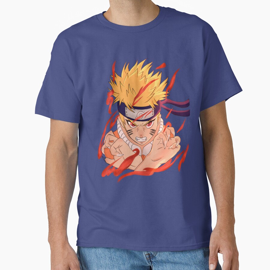 Uzumaki Naruto Angry T-shirt - Image 4