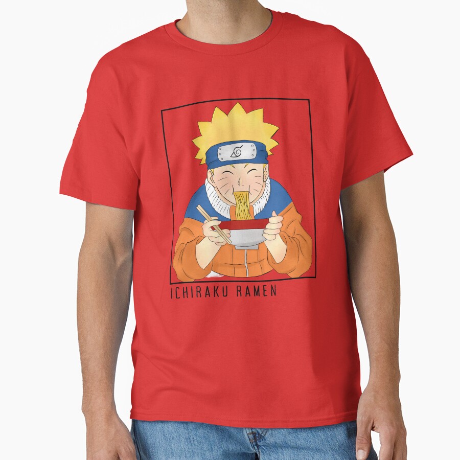 Naruto Doodle Ramen Boy T-shirt - Image 5