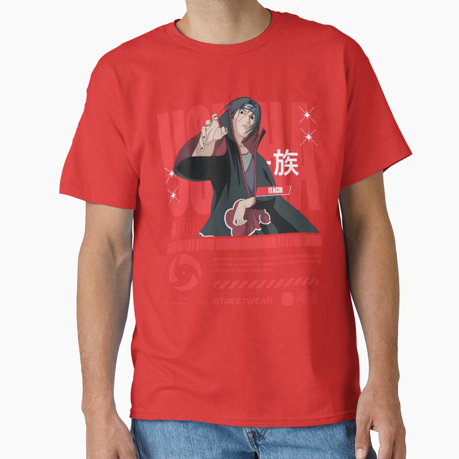 Itachi Uchiha Streetwear T-shirt - Image 5