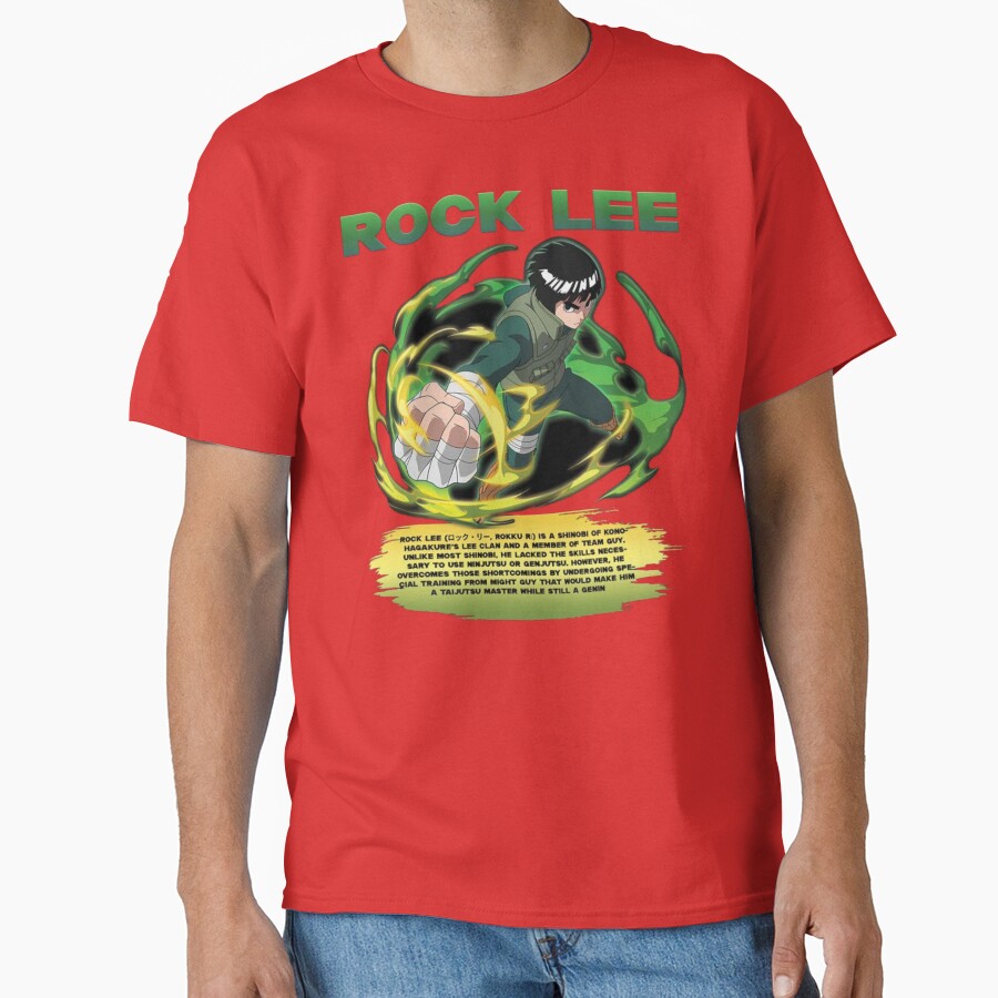 Rock Lee Hot Design T-shirt - Image 5