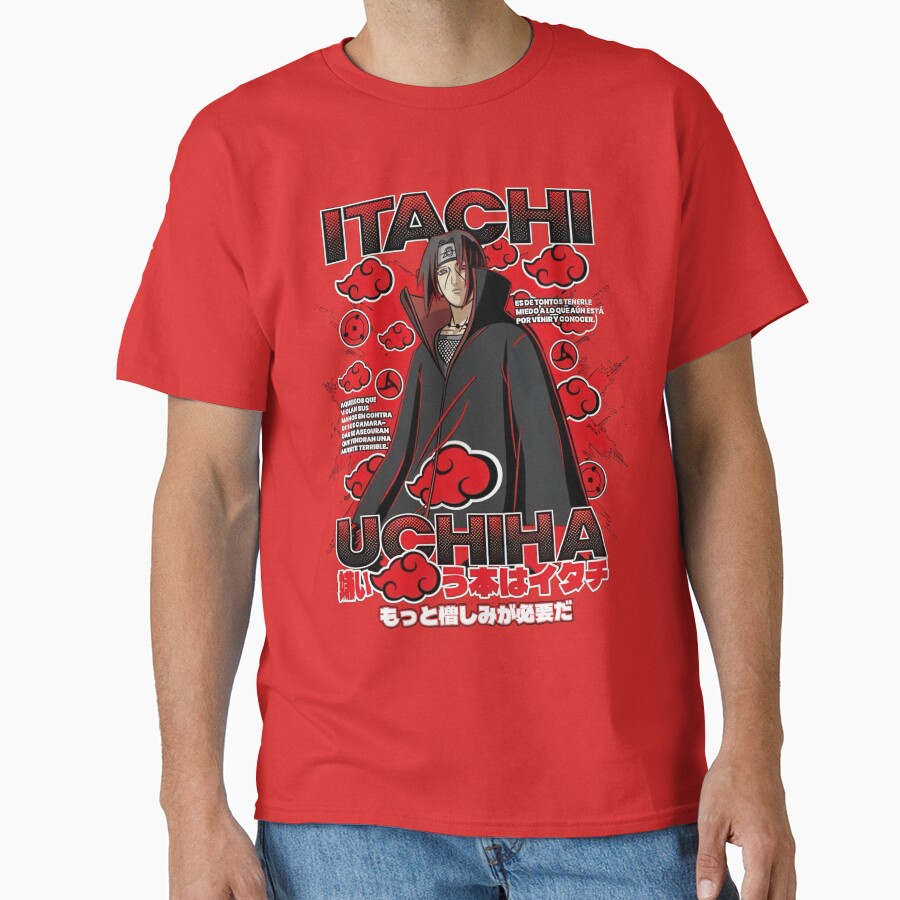 The Fallen Hero Who Chose Darkness Itachi T-shirt - Image 5