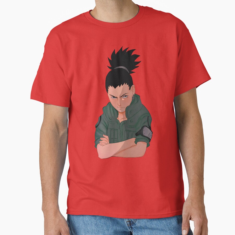 Doodle Shadow Ninja Nara Shikamaru T-shirt - Image 5