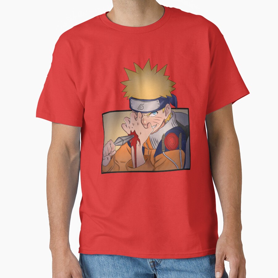 Doodle Uzumaki Naruto T-shirt - Image 5