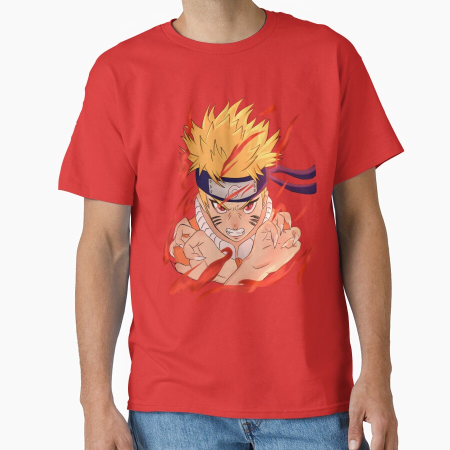 Uzumaki Naruto Angry T-shirt - Image 5