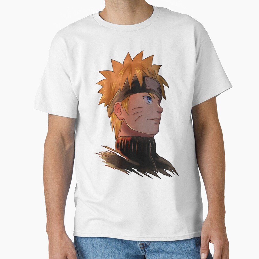 Scribble The Prophecy Uzumaki Naruto T-shirt