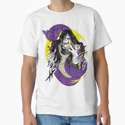 Orochimaru With Snake T-shirt