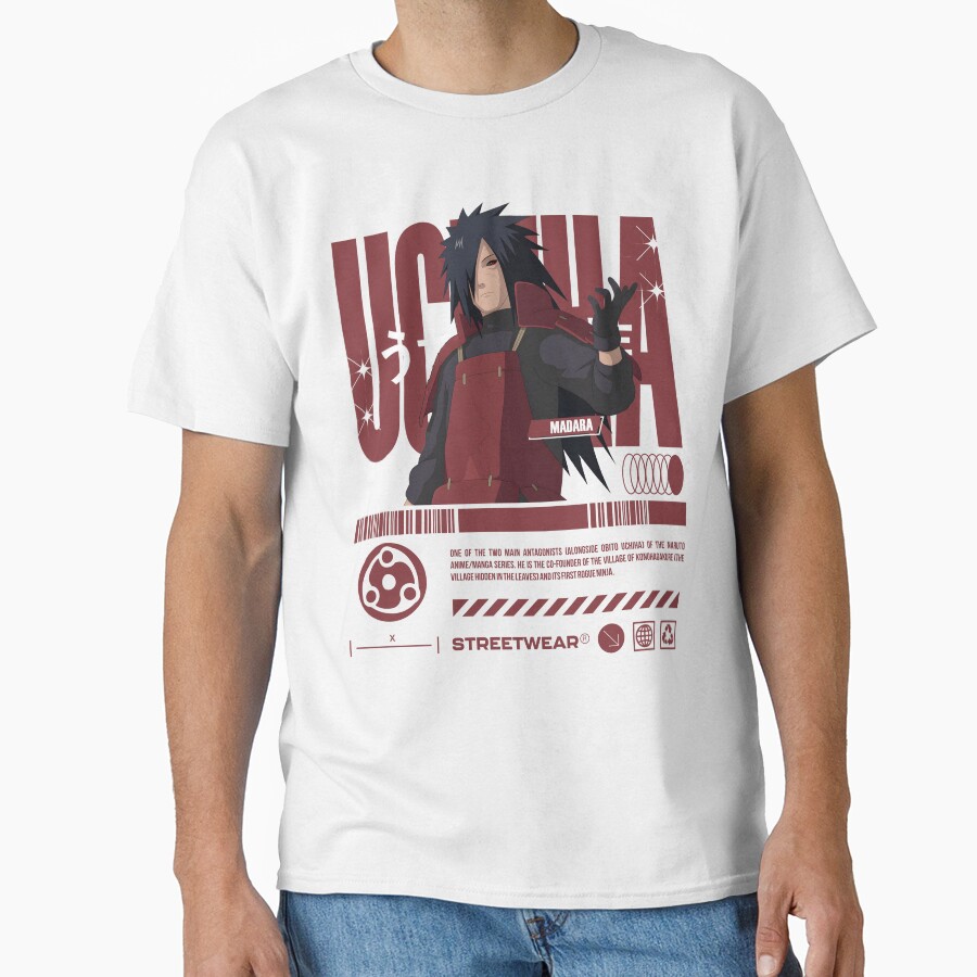 Madara Uchiha Streetwear T-shirt
