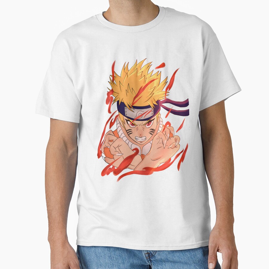 Uzumaki Naruto Angry T-shirt - Image 2