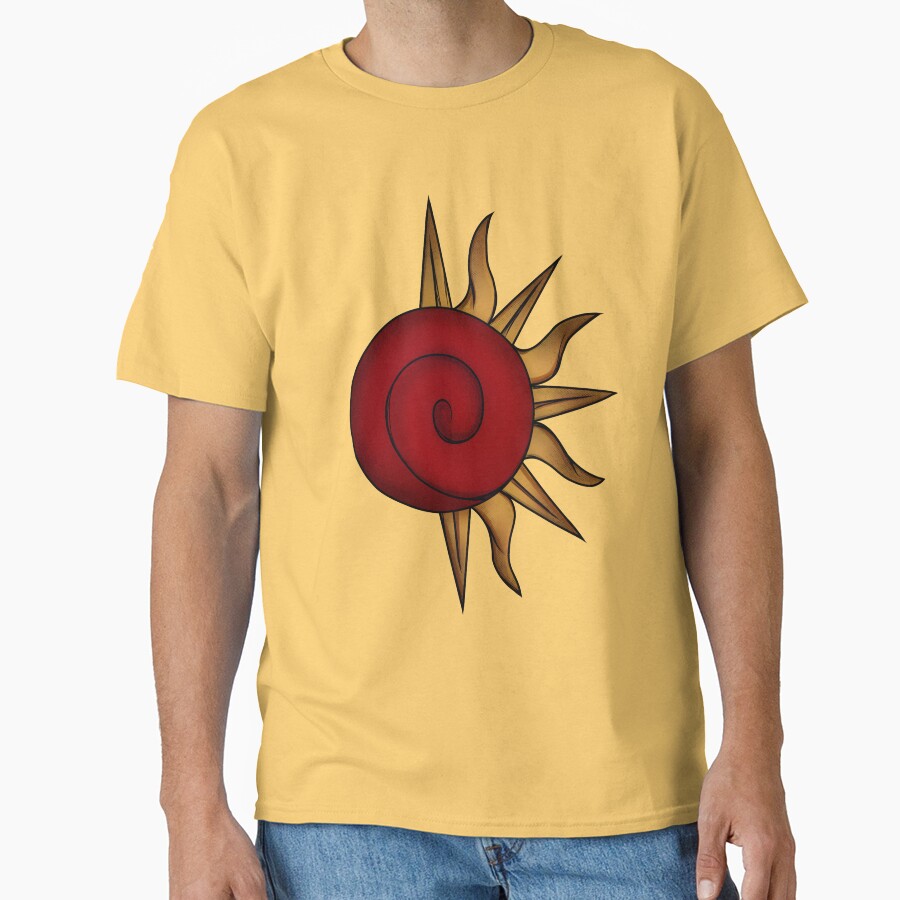 Doodle Sun Uzumaki T-shirt - Image 6