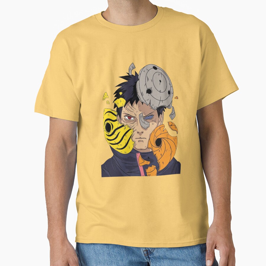 The Masked Villain Uchiha Obito T-shirt - Image 6