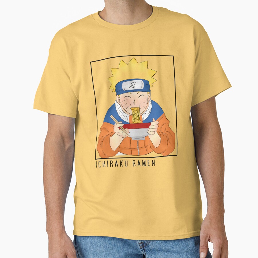 Naruto Doodle Ramen Boy T-shirt - Image 6