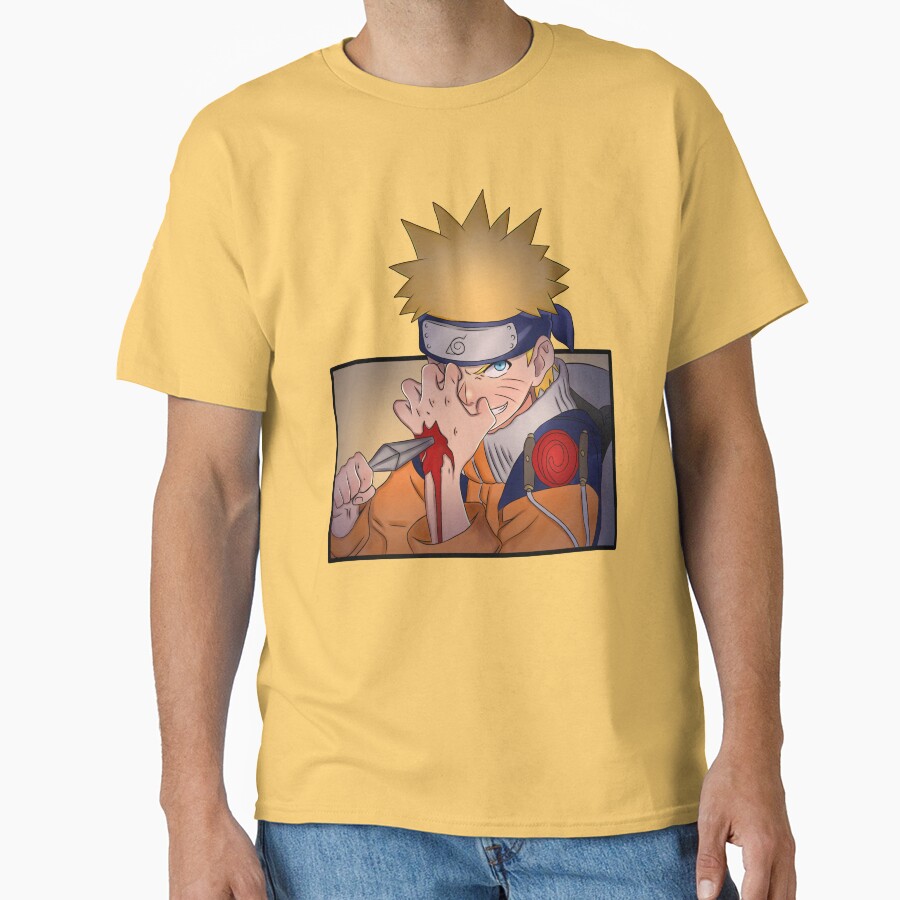 Doodle Uzumaki Naruto T-shirt - Image 6