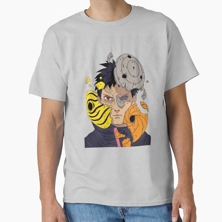 The Masked Villain Uchiha Obito T-shirt - Image 3