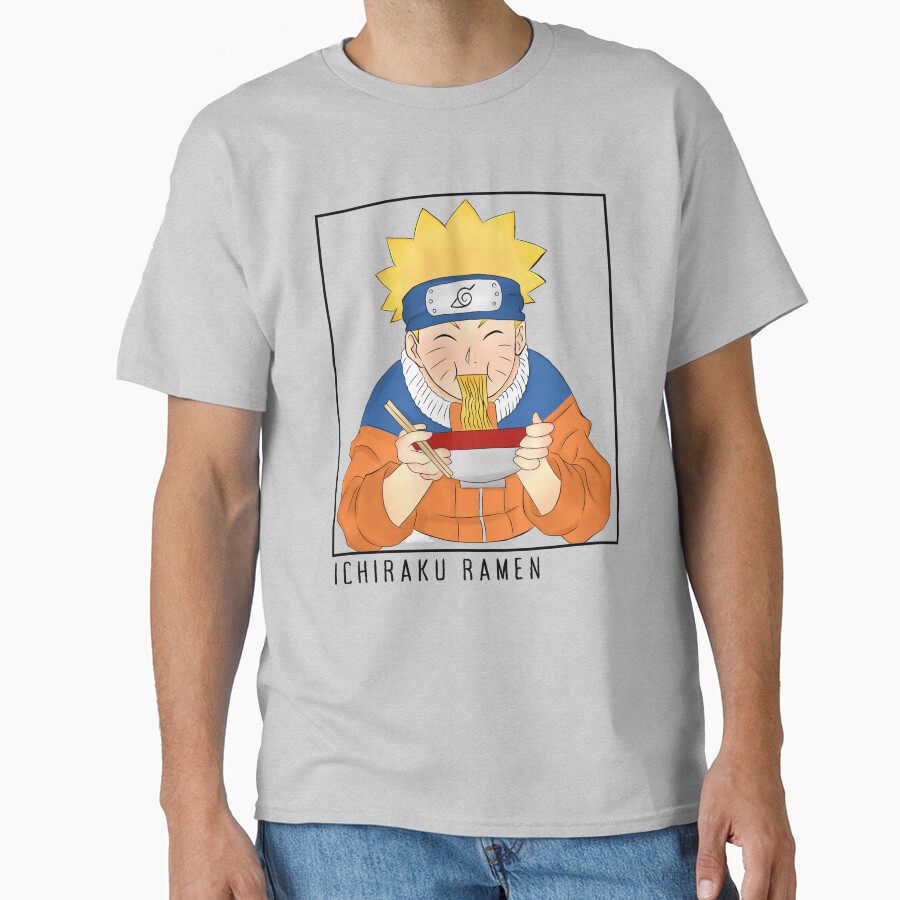 Naruto Doodle Ramen Boy T-shirt - Image 3
