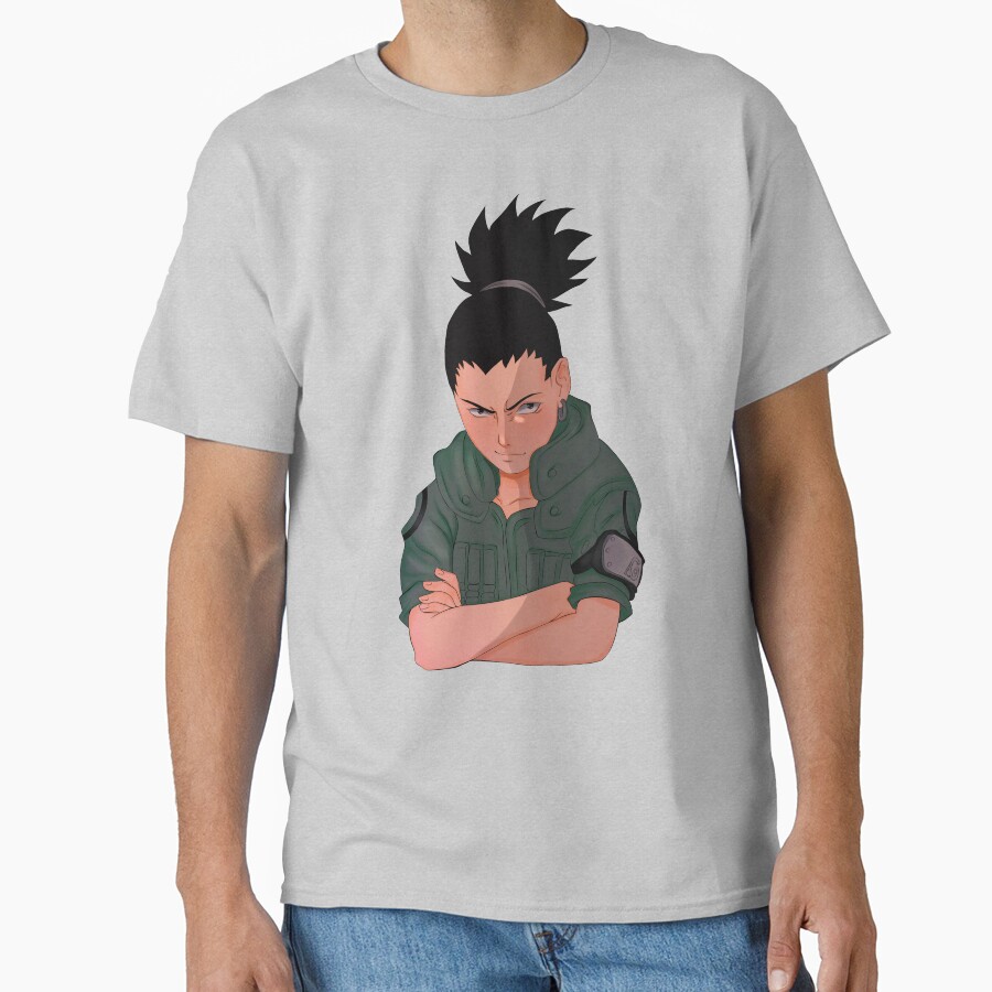 Doodle Shadow Ninja Nara Shikamaru T-shirt - Image 3